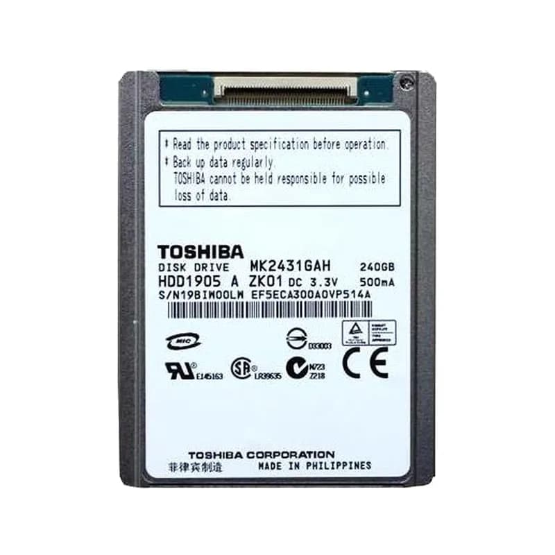 Toshiba HDD1905 240GB IDE Ultra ATA/100 (ATA-6)