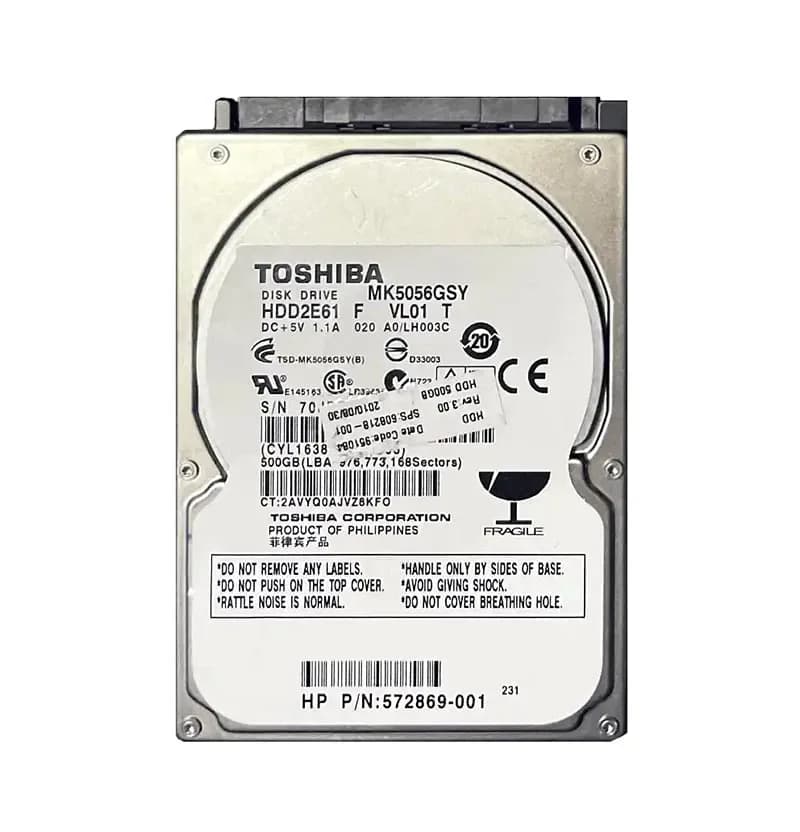 Toshiba HDD2E61 500GB 3Gb/s SATA