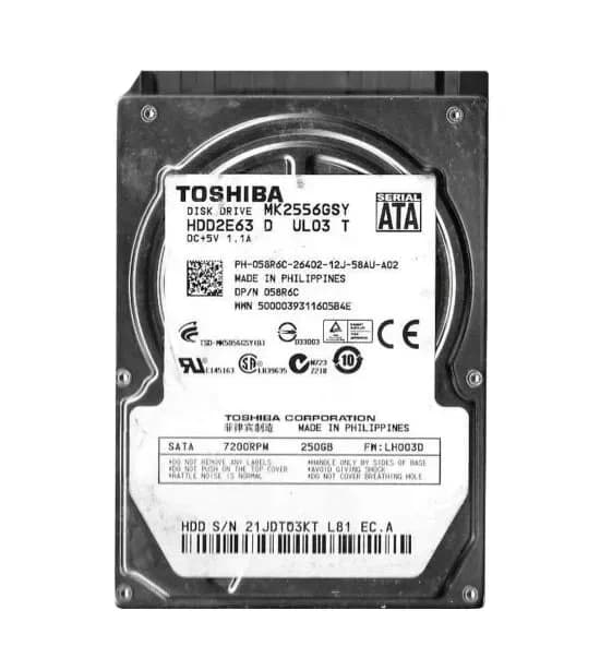 Toshiba HDD2E63 250GB 3Gb/s SATA