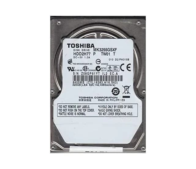 Toshiba HDD2H77 320GB 3Gb/s SATA