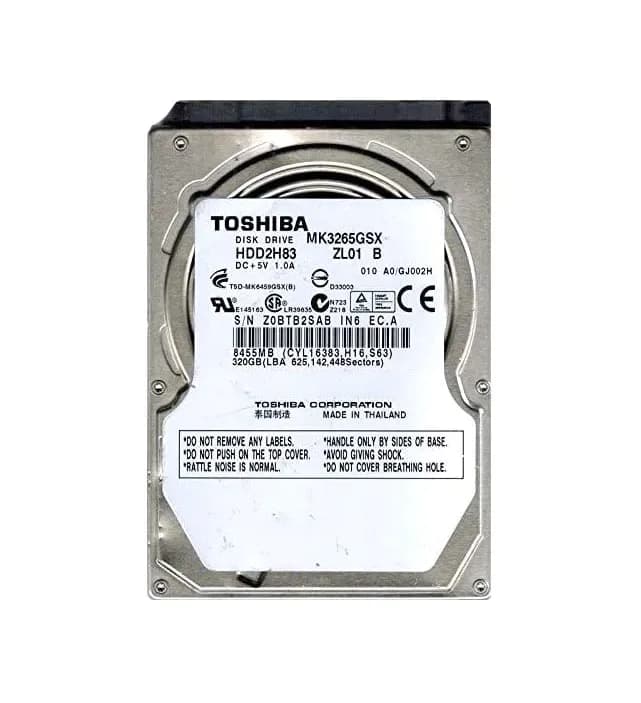 Toshiba HDD2H83 320GB 3Gb/s SATA