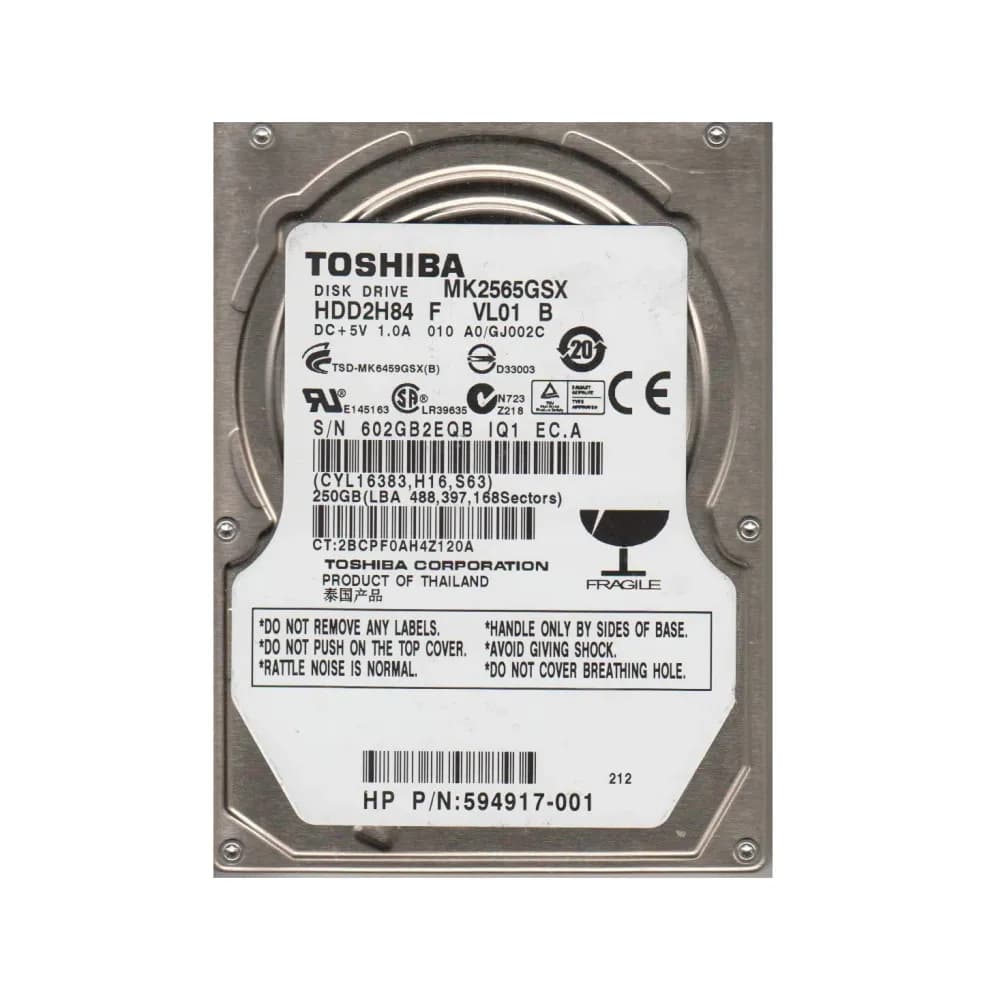 Toshiba HDD2H84F 250GB 3Gb/s SATA