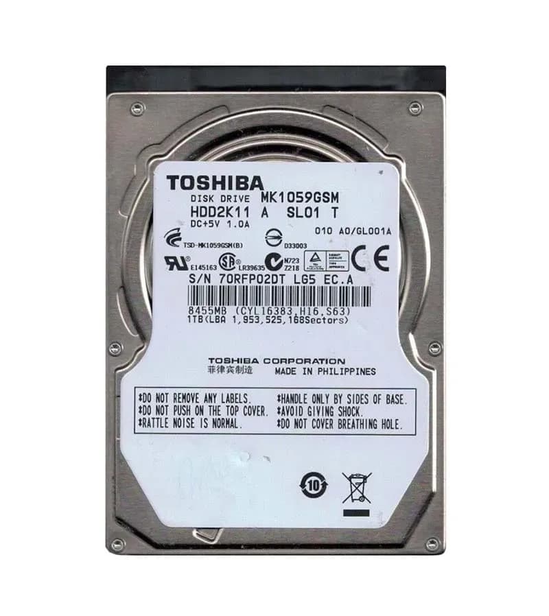 Toshiba HDD2K11 1TB 3Gb/s SATA