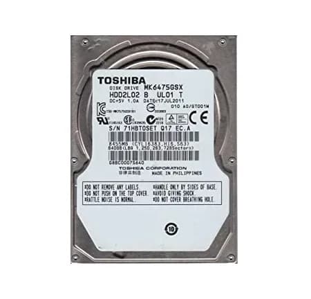Toshiba HDD2L02 640GB 3Gb/s SATA