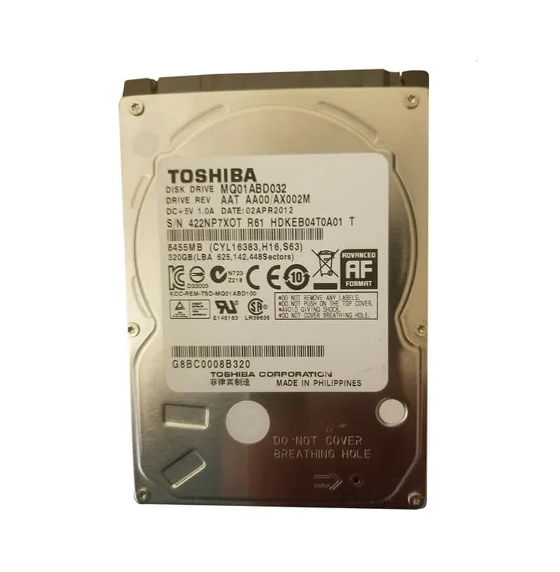 Toshiba HDKEB04 320GB 3Gb/s SATA