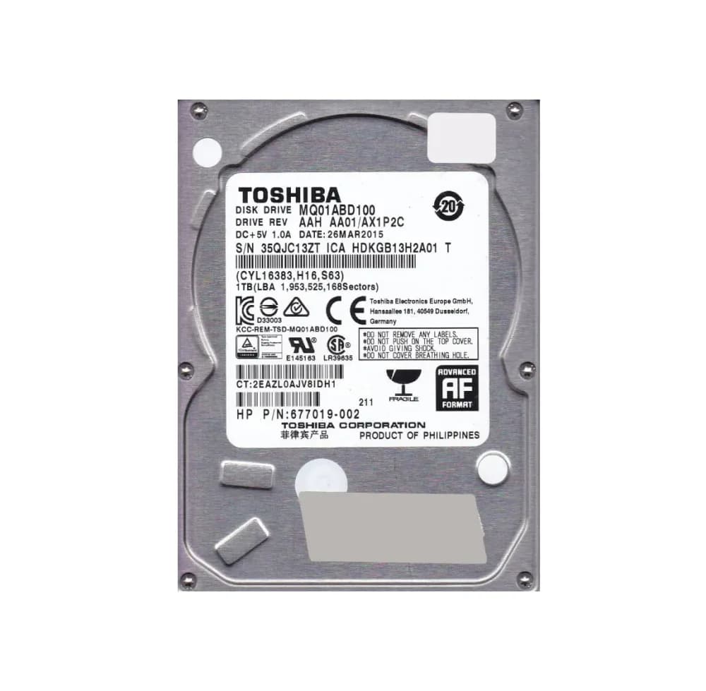 Toshiba HDKGB13H2A01 1TB 3Gb/s SATA