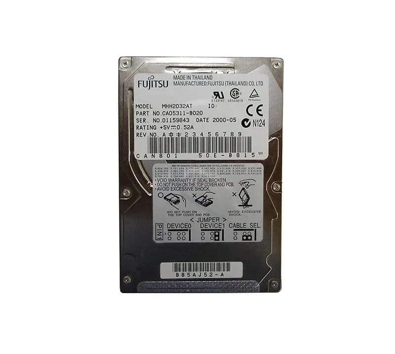 Fujitsu MHH2032AT 3.2GB IDE Ultra ATA/33 (ATA-4)