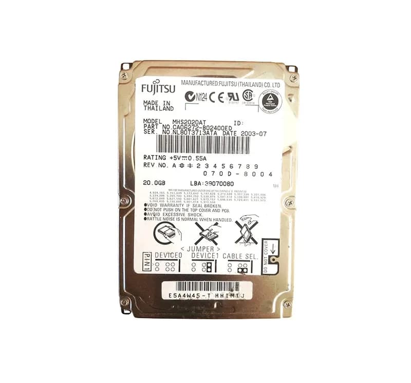 Fujitsu MHS2020AT 20GB IDE Ultra ATA/100 (ATA-6)