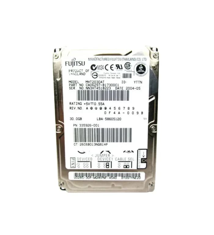Fujitsu MHT2030AT 30GB IDE Ultra ATA/100 (ATA-6)