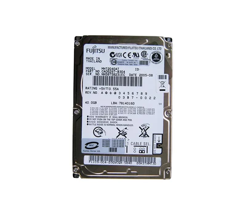 Fujitsu MHT2040AT 40GB IDE Ultra ATA/100 (ATA-6)