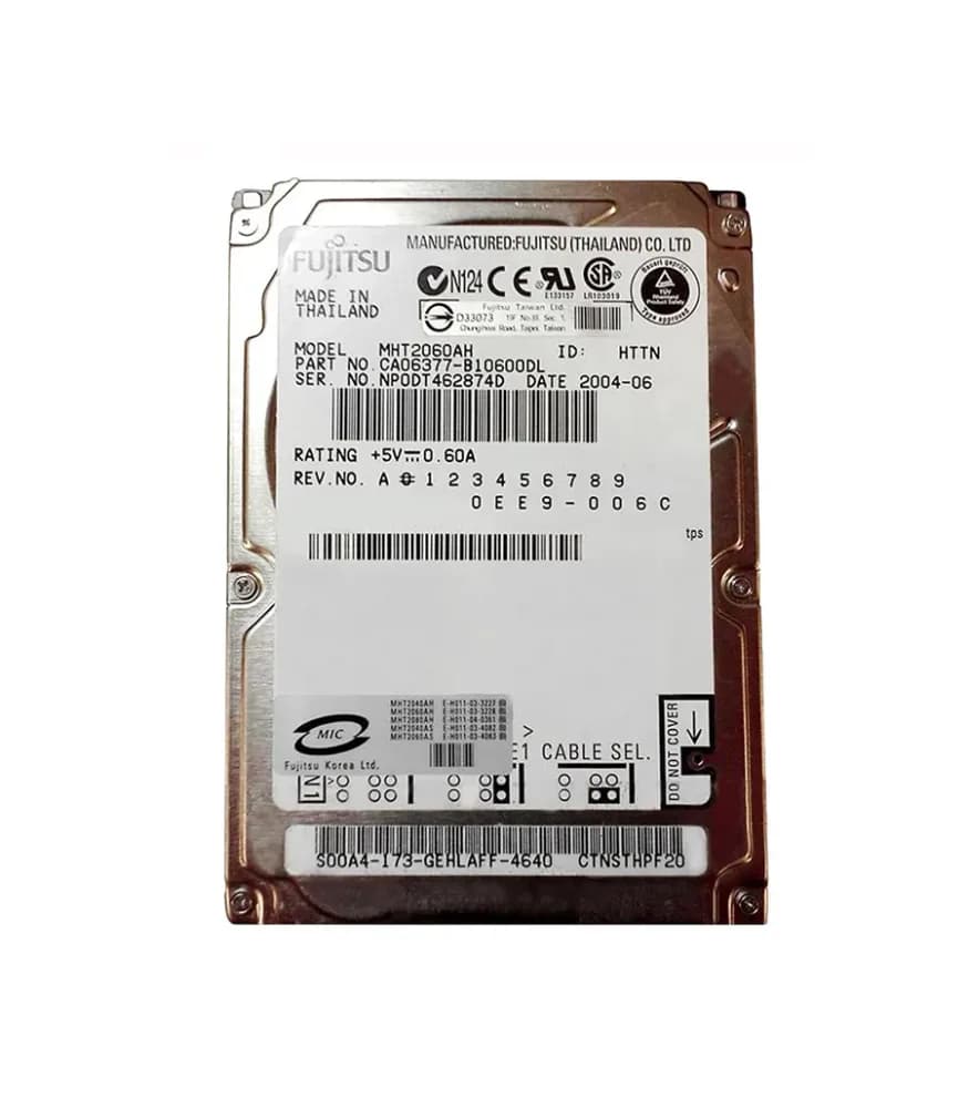 Fujitsu MHT2060AH 60GB IDE Ultra ATA/100 (ATA-6)
