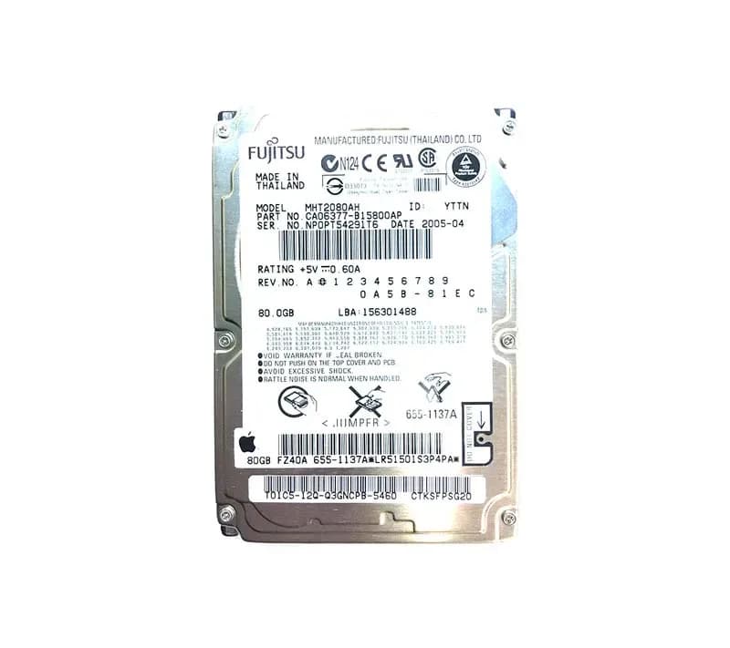 Fujitsu MHT2080AH 80GB IDE Ultra ATA/100 (ATA-6)