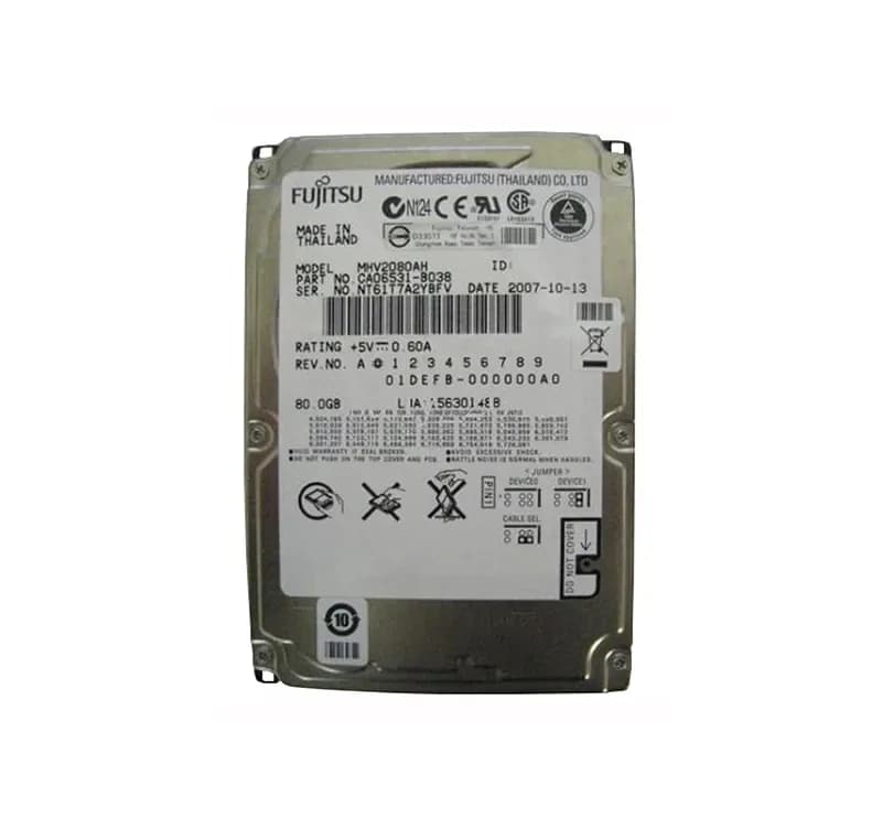 Fujitsu MHV2080AH 80GB IDE Ultra ATA/133 (ATA-7)