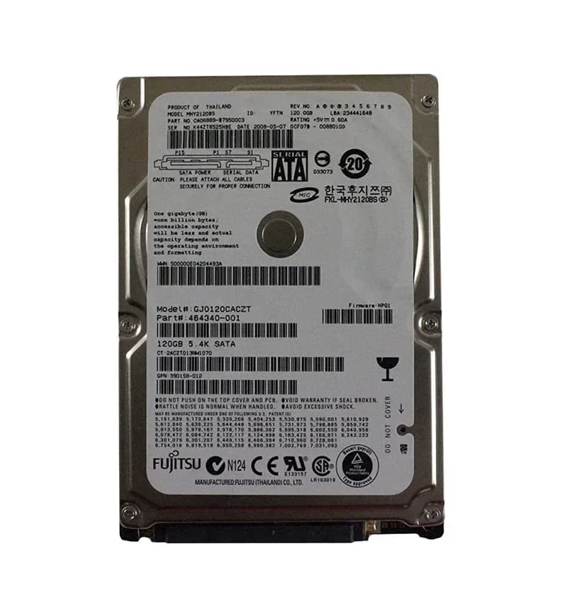 Fujitsu MHY2120BS 120GB 1.5Gb/s SATA
