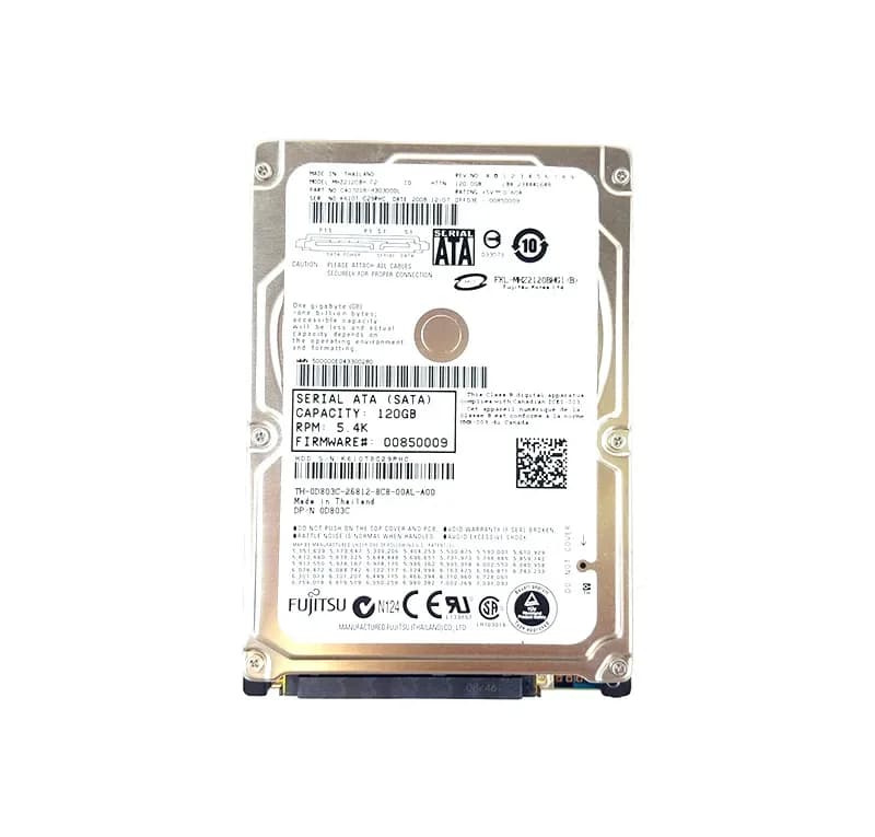 Fujitsu MHZ2120BH 120GB 3Gb/s SATA