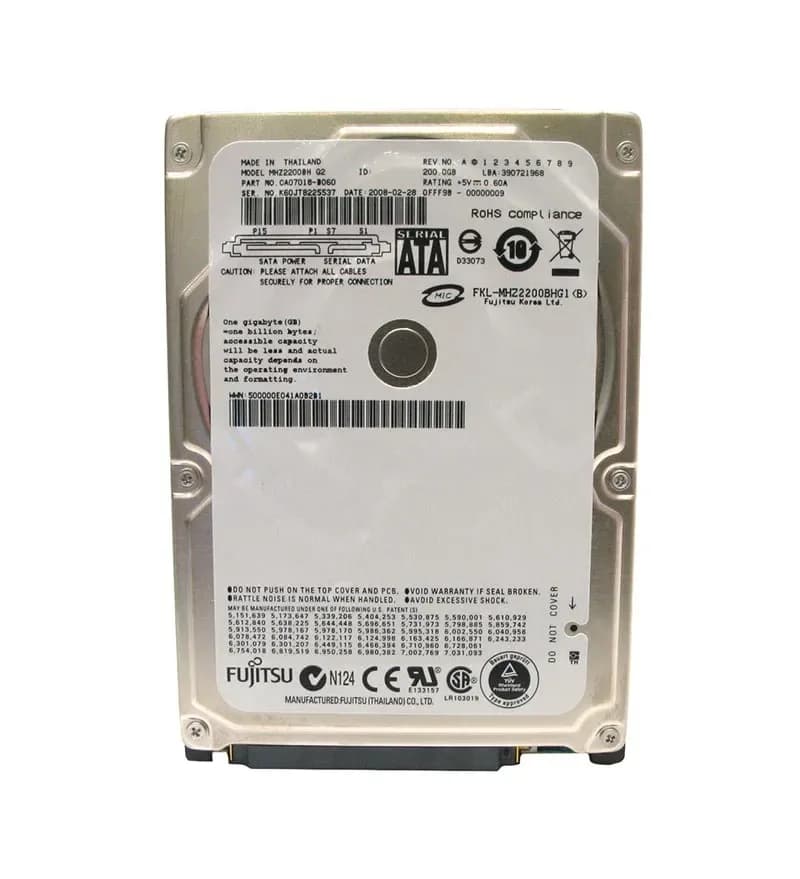 Fujitsu MHZ2200BH 200GB 3Gb/s SATA