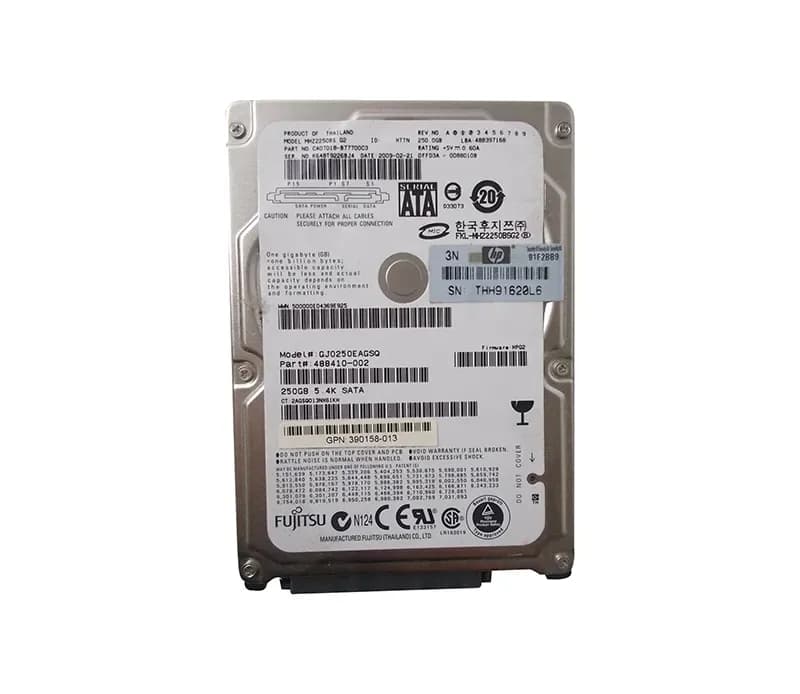 Fujitsu MHZ2250BS 250GB 3Gb/s SATA