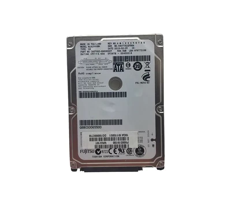 Fujitsu MJA2500BH 500GB 3Gb/s SATA
