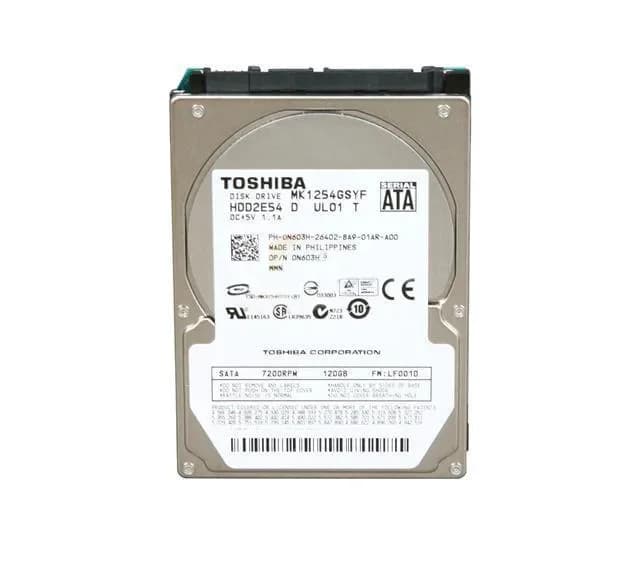 Toshiba MK1254GSYF 120GB 3Gb/s SATA