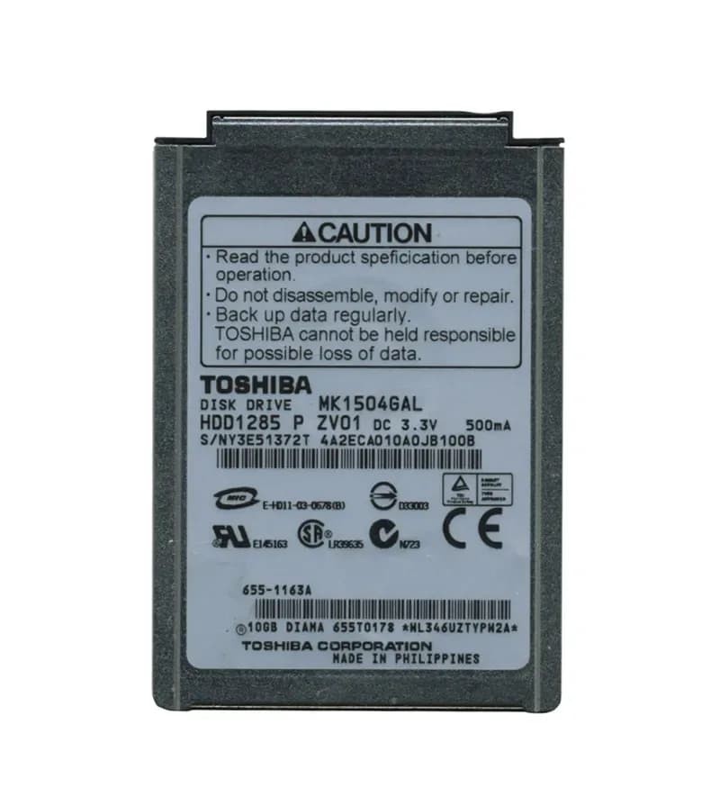 Toshiba MK1504GAL 15GB IDE Ultra ATA/100 (ATA-6)