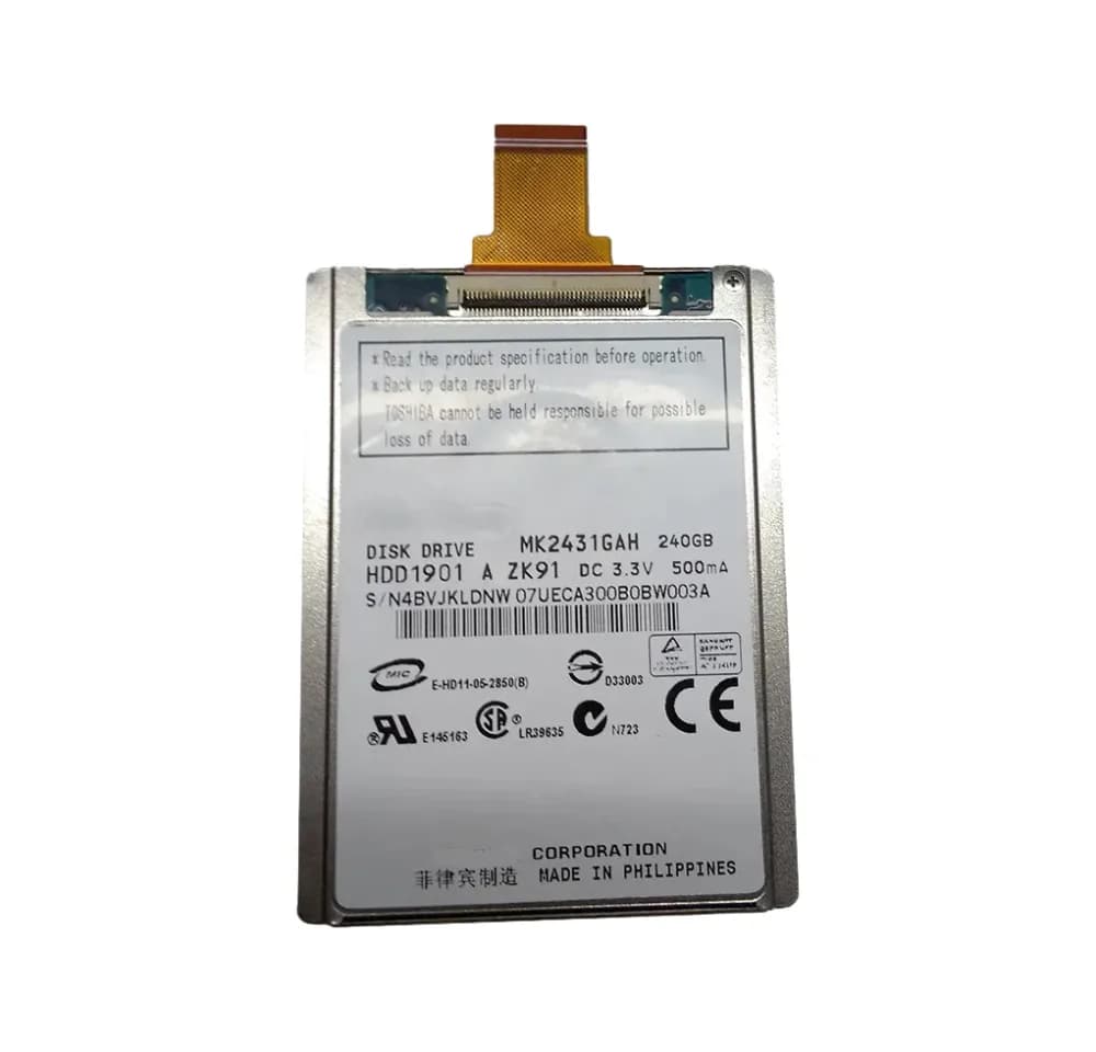 Toshiba MK2431GAH 240GB IDE Fast ATA (ATA-3)