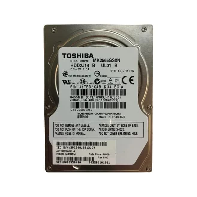 Toshiba MK2565GSXN 250GB 1.5Gb/s SATA