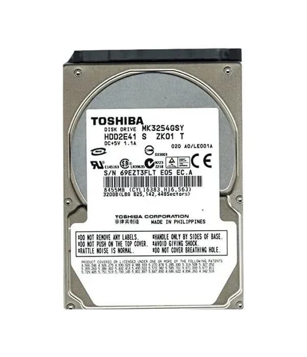 Toshiba MK3254GSY 320GB 3Gb/s SATA