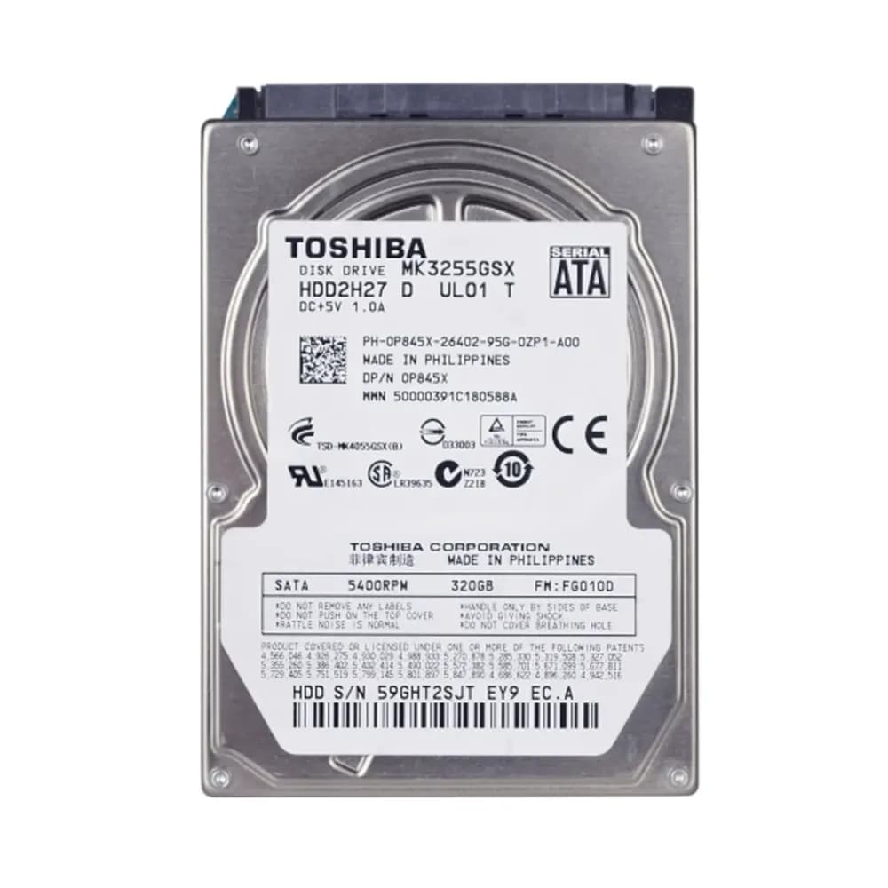 Toshiba MK3255GSX 320GB 3Gb/s SATA