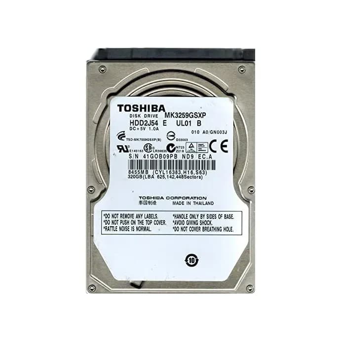 Toshiba MK3259GSXP 320GB 3Gb/s SATA
