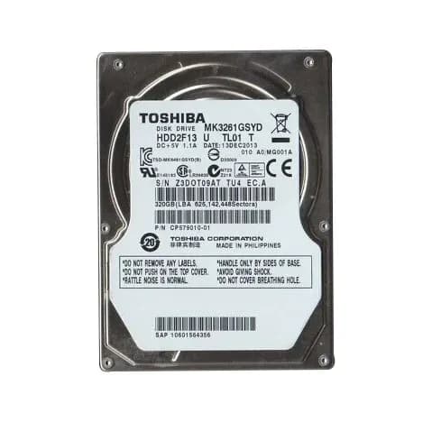 Toshiba MK3261GSYD 320GB 3Gb/s SATA