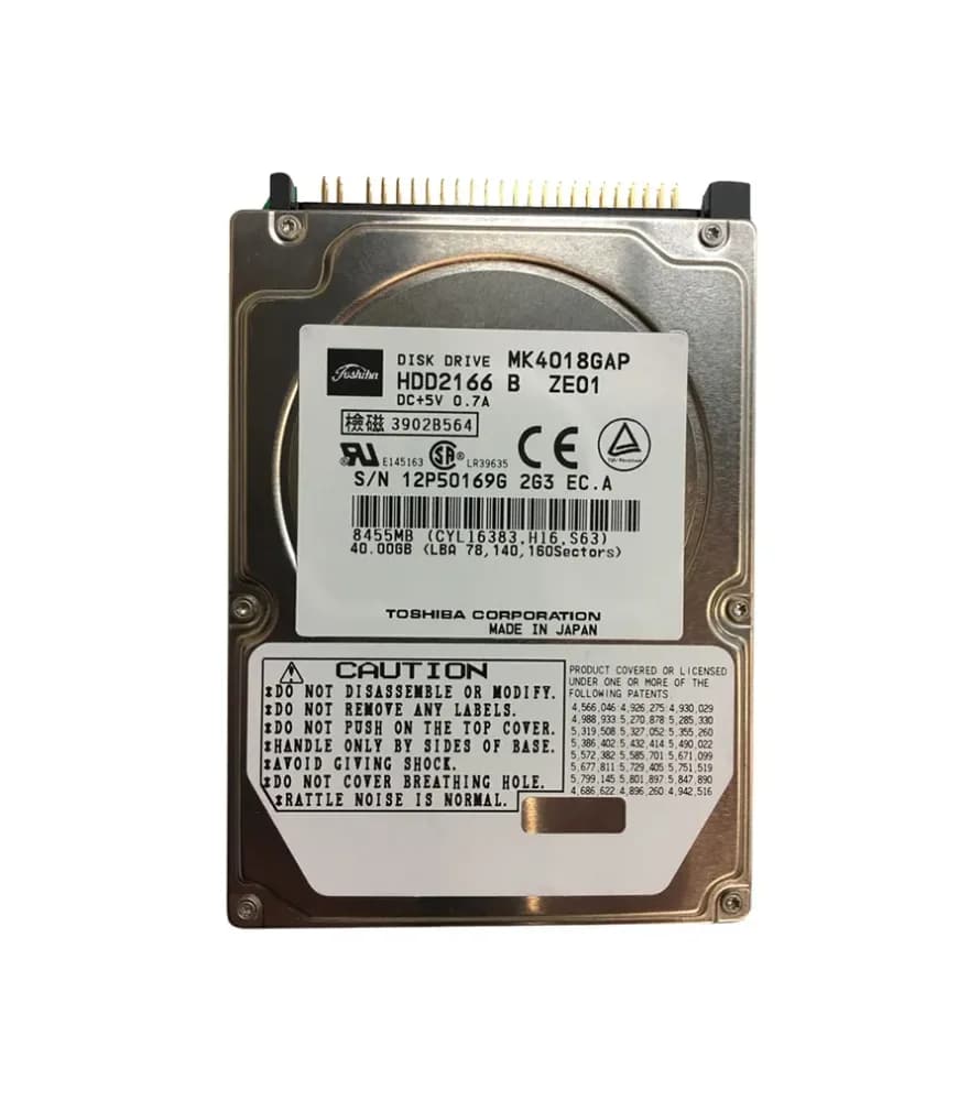 Toshiba MK4018GAP 40GB IDE Ultra ATA/100 (ATA-6)