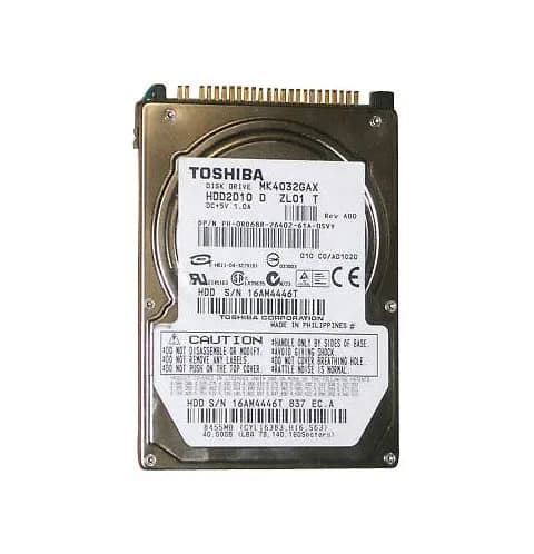 Toshiba MK4032GAX 40GB IDE Ultra ATA/100 (ATA-6)