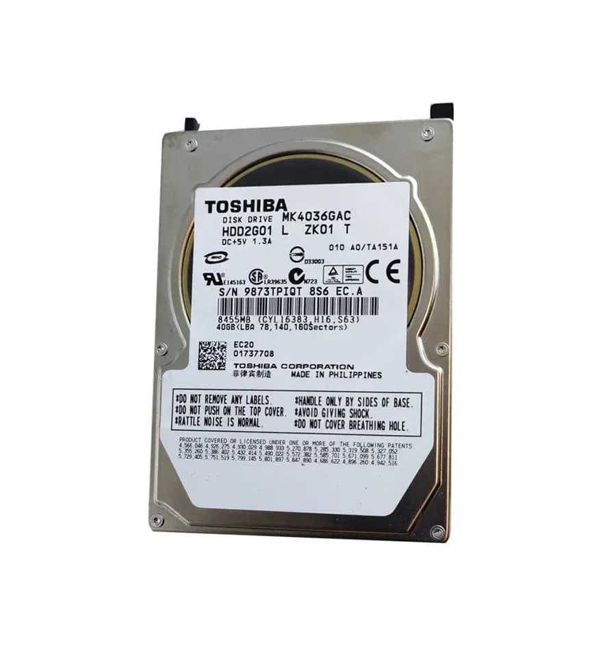 Toshiba MK4036GAC 40GB IDE Ultra ATA/100 (ATA-6)