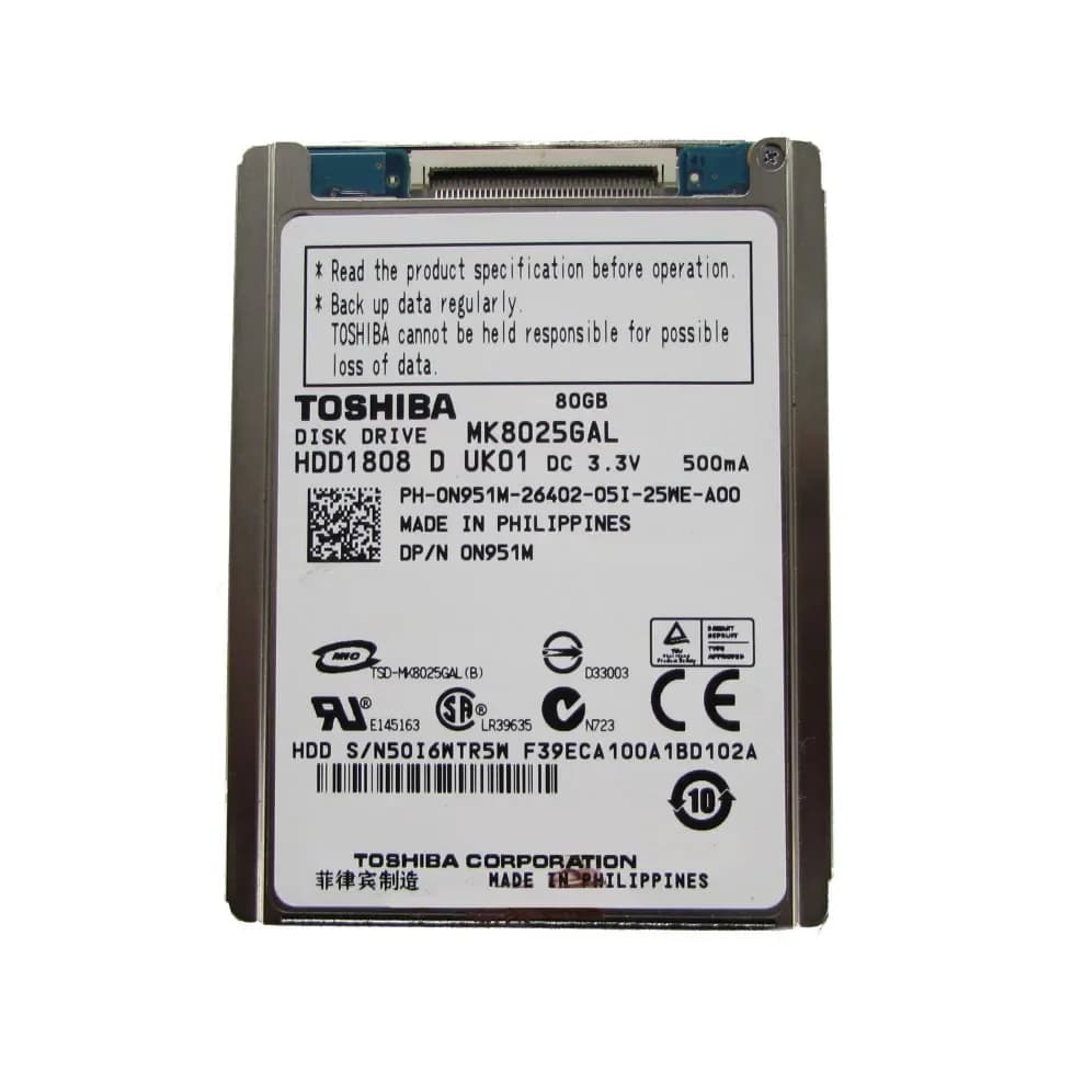 Toshiba MK8025GAL 80GB IDE Ultra ATA/100 (ATA-6)