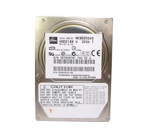 Toshiba MK8025GAS 80GB IDE Ultra ATA/100 (ATA-6)