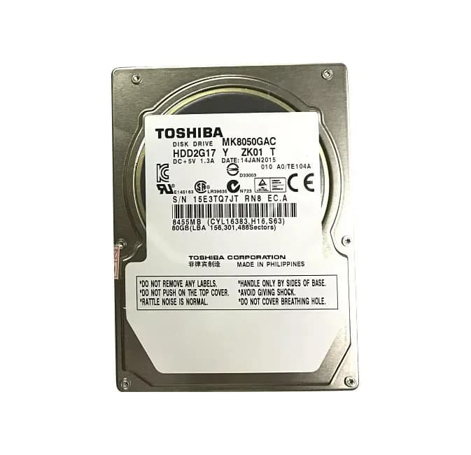 Toshiba MK8050GAC 80GB