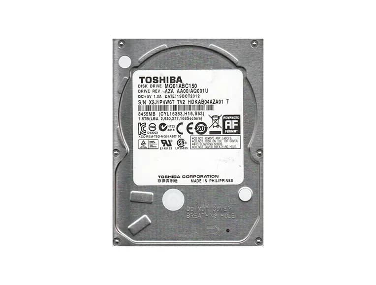 Toshiba MQ01ABC150 1.5TB 3Gb/s SATA