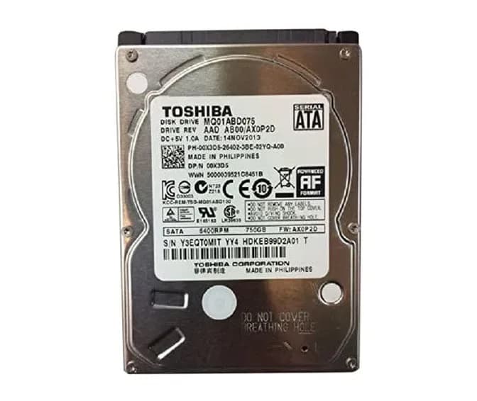 Toshiba MQ01ABD075 750GB 3Gb/s SATA