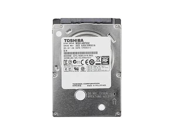 Toshiba MQ01ABF032 320GB 3Gb/s SATA