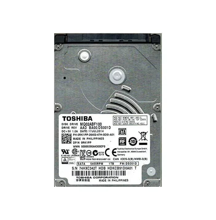 Toshiba MQ02ABF100 1TB 6Gb/s SATA