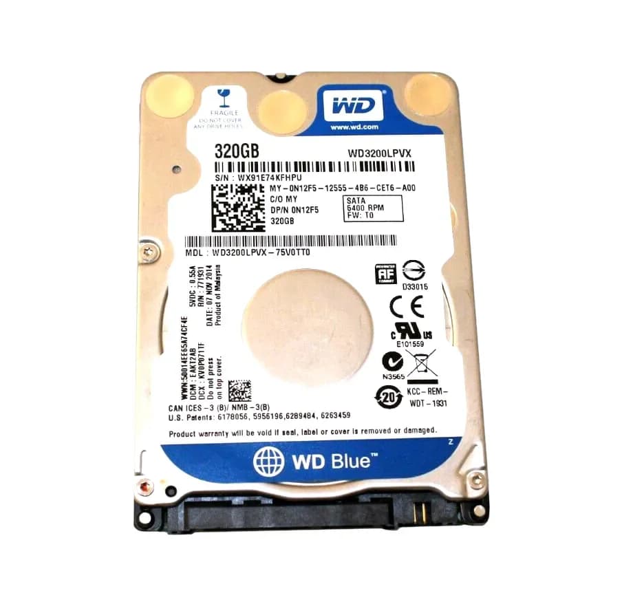 Dell N12F5 320GB 6Gb/s SATA