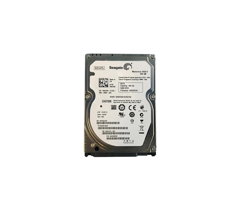 Dell N633N 250GB 3Gb/s SATA