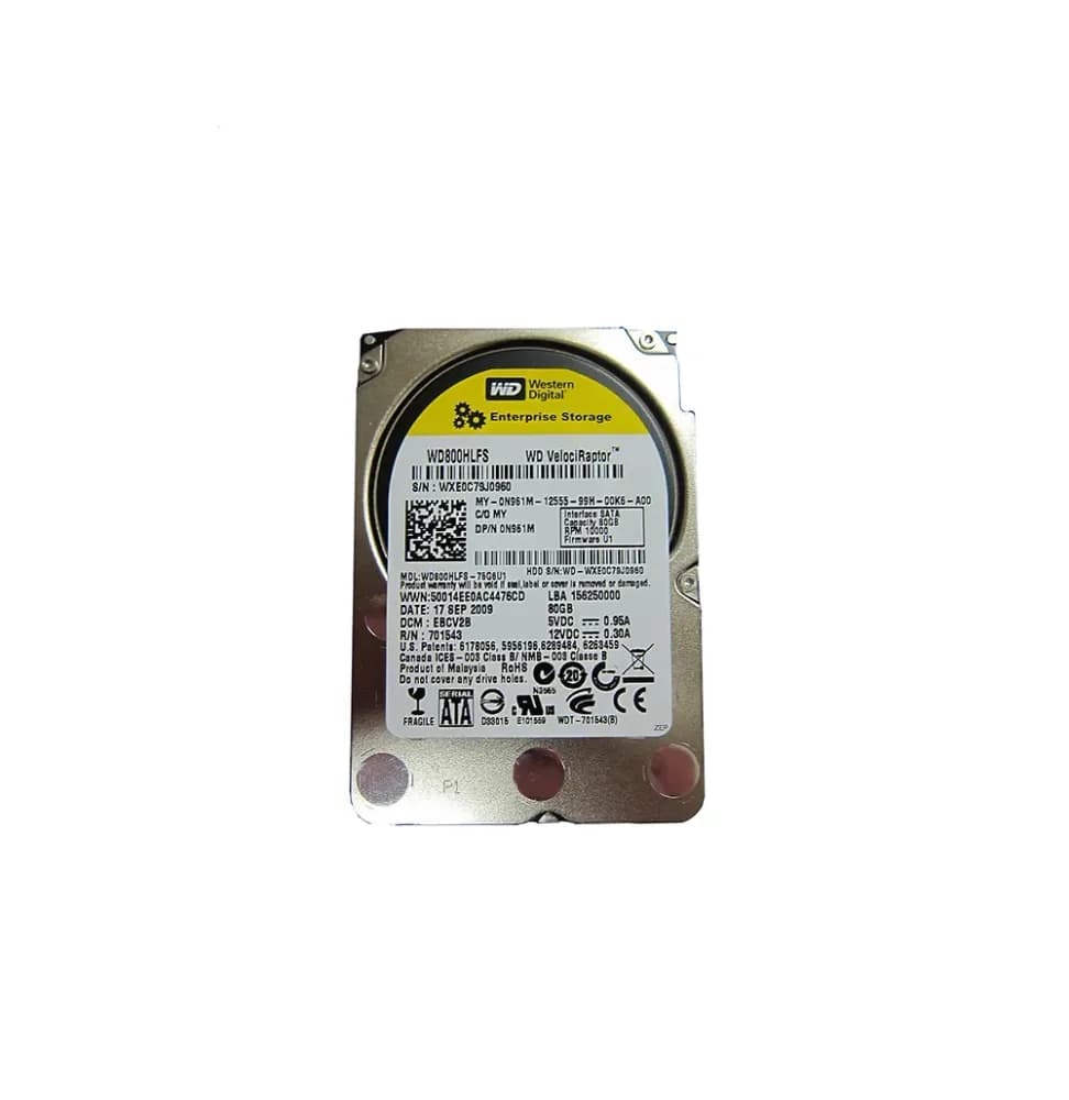 Dell N961M 80GB 3Gb/s SATA
