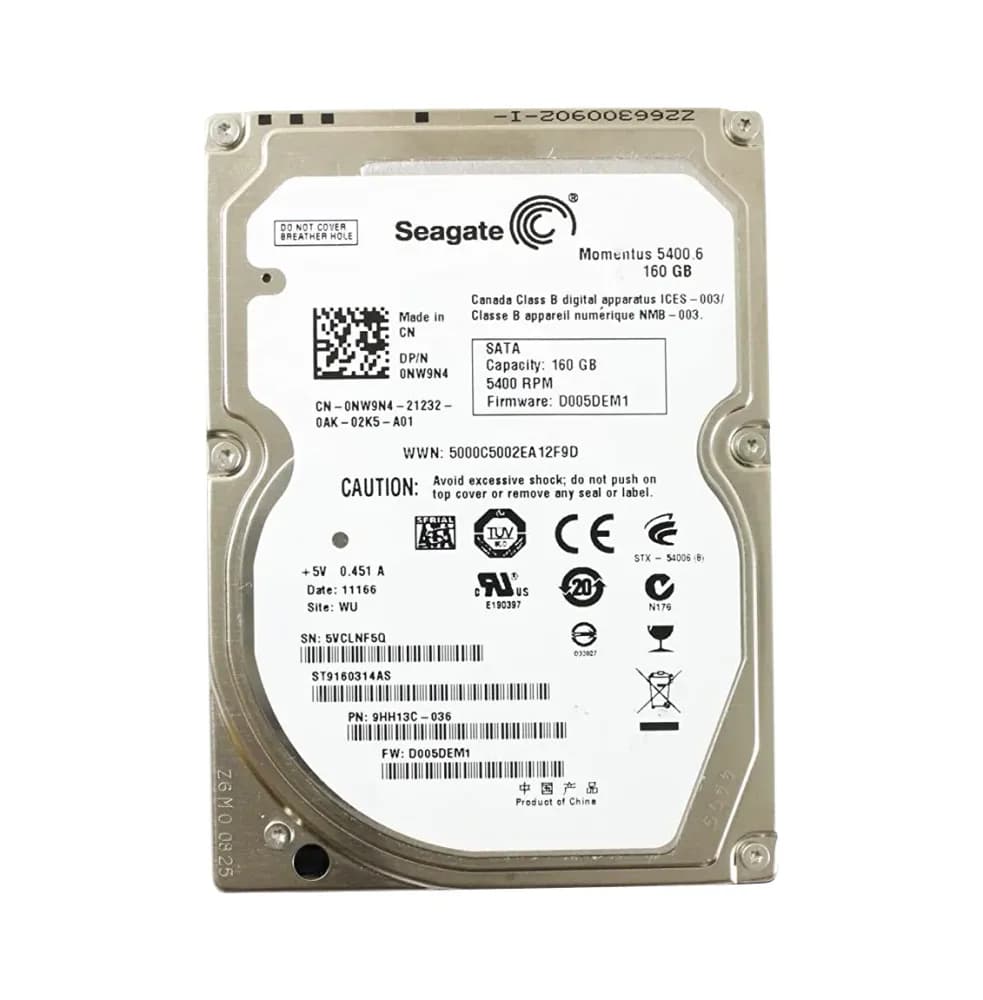 Dell NW9N4 160GB 3Gb/s SATA