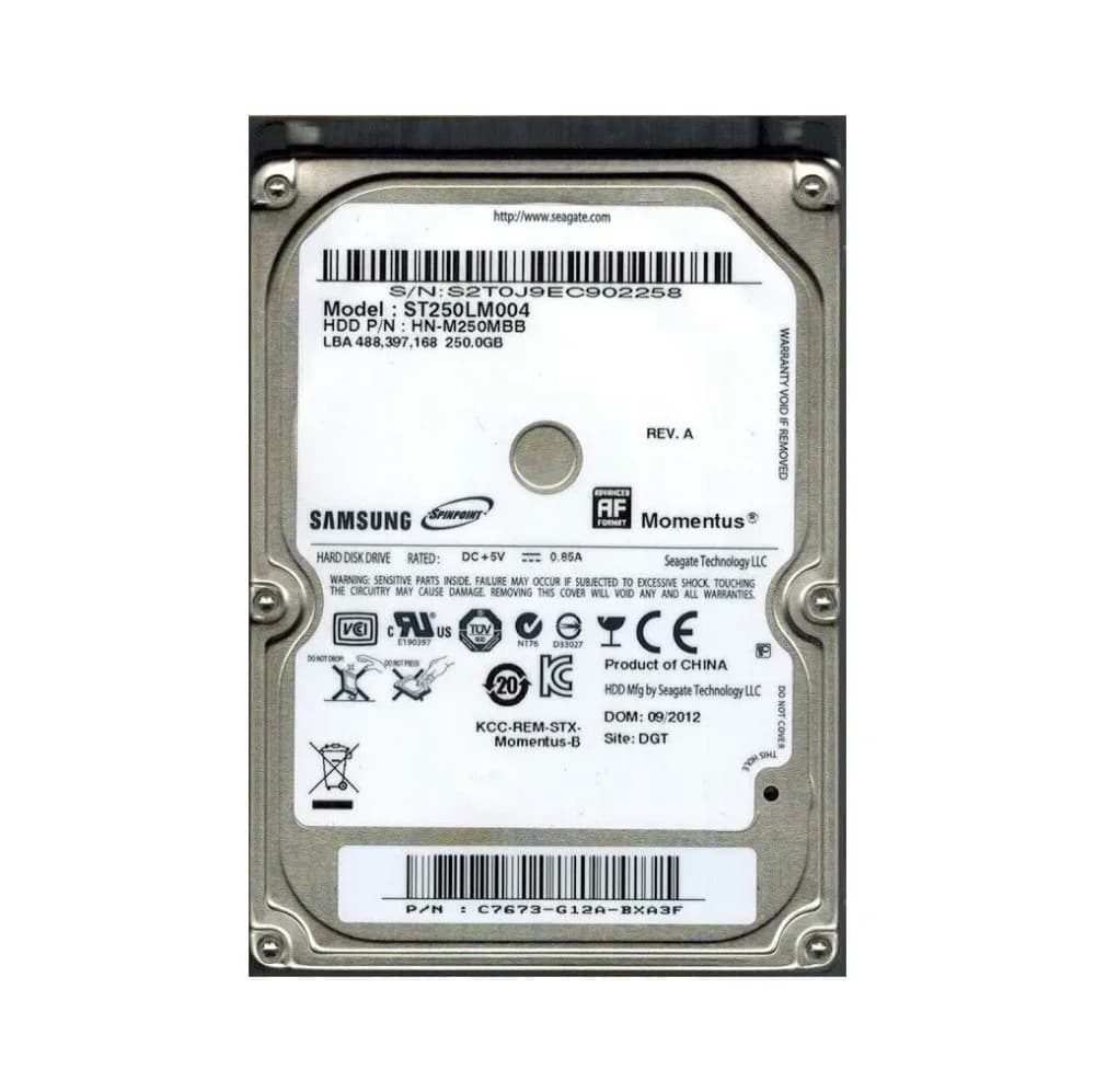 Seagate ST250LM004 250GB 3Gb/s SATA