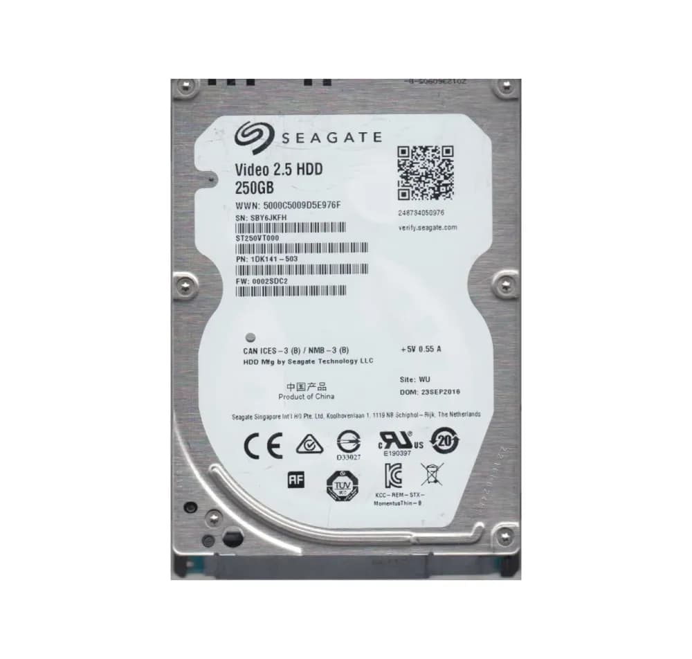 Seagate ST250VT000 250GB 6Gb/s SATA