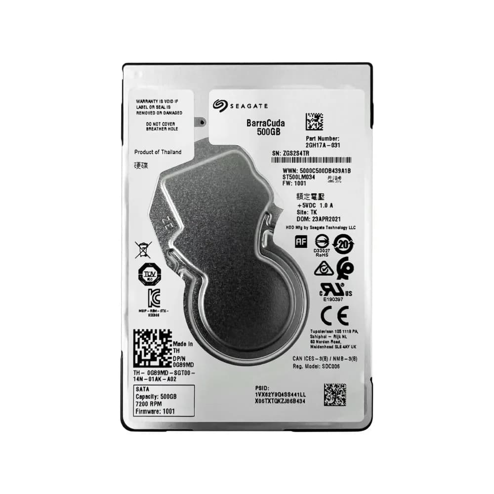 Seagate ST500LM034 500GB 6Gb/s SATA