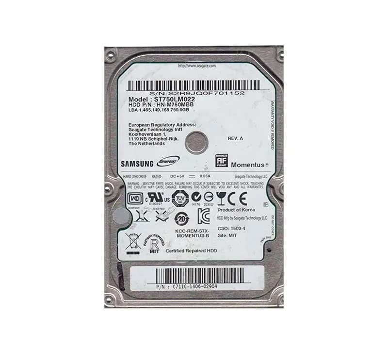 Seagate ST750LM022 750GB 3Gb/s SATA