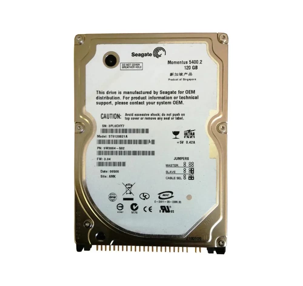 Seagate ST9120821A 120GB IDE Ultra ATA/100 (ATA-6)