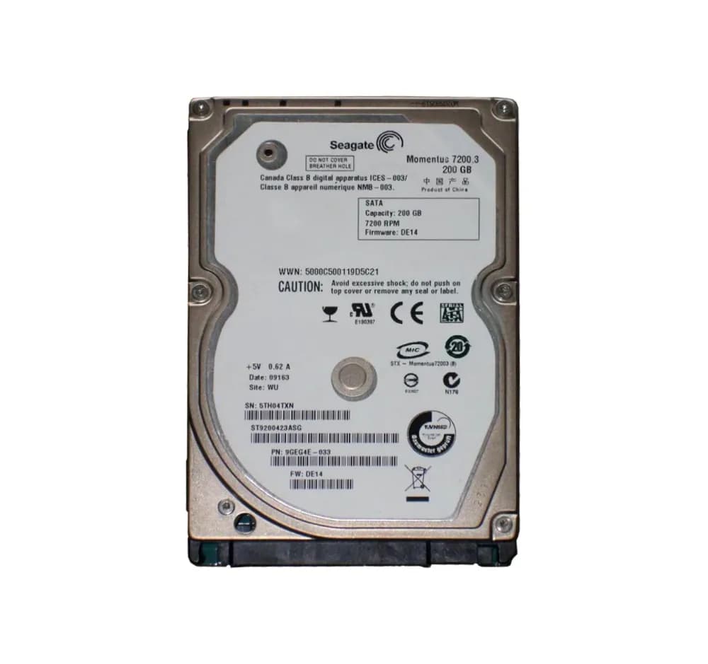 Seagate ST9200423ASG 200GB 3Gb/s SATA